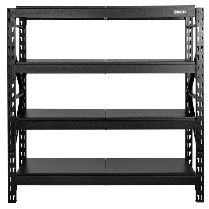 BUNKER 22 Piece 4 Tier Racking, 1600mm - B500-4TM