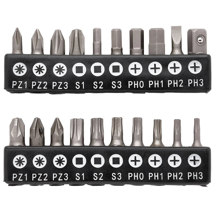 Draper HI-TORQ® Metric Socket and Bit Set, 1/4" Sq. Dr. (40 Piece) - 1/4SS40
