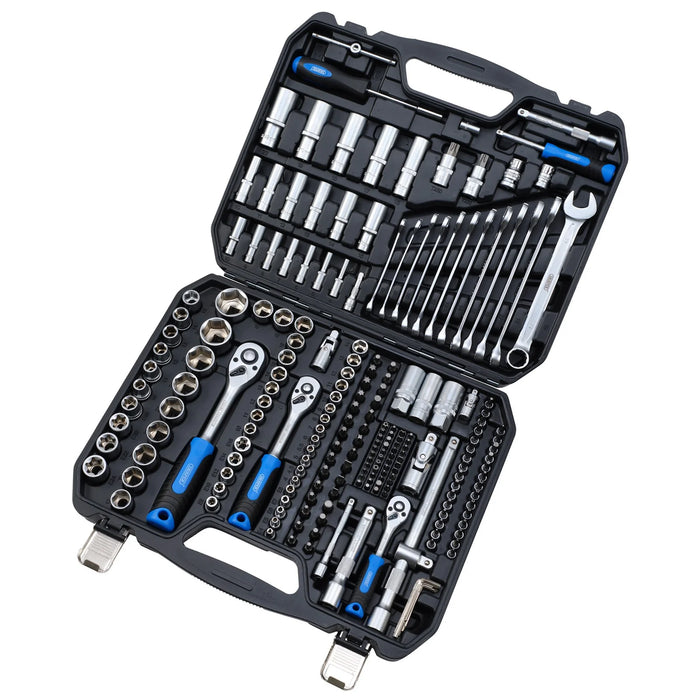 Draper HI-TORQ® Metric Socket and Bit Set, 1/4", 3/8" and 1/2" Sq. Dr. (219