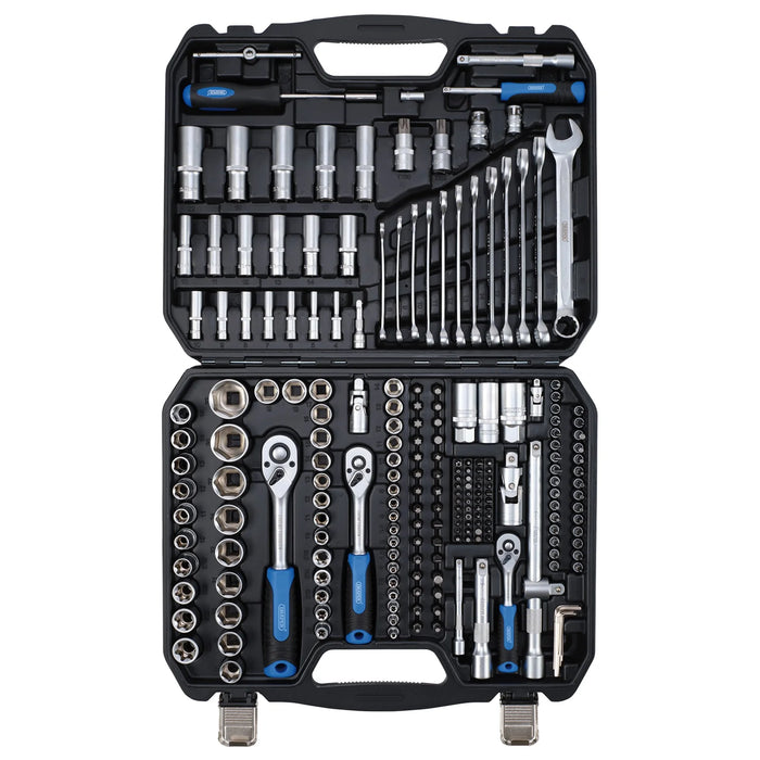 Draper HI-TORQ® Metric Socket and Bit Set, 1/4", 3/8" and 1/2" Sq. Dr. (219