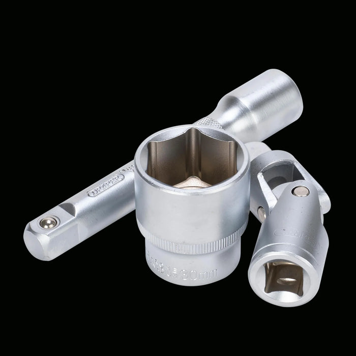 Draper HI-TORQ® Metric Socket and Bit Set, 1/4", 3/8" and 1/2" Sq. Dr. (219