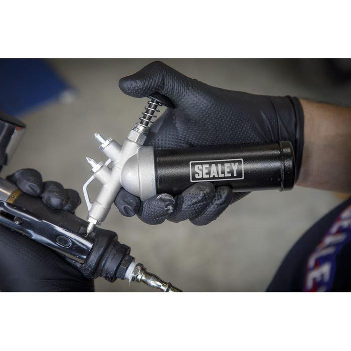 Sealey Mini Grease Gun Push Type AK55 Sealey - Town Tools 