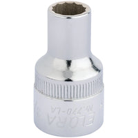 Elora Bi-Hexagon Socket, 1/2" Sq. Dr., 3/8" - 770-LA 3/8