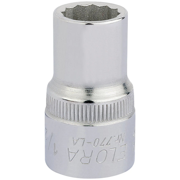 Elora Bi-Hexagon Socket, 1/2" Sq. Dr., 1/2" - 770-LA 1/2