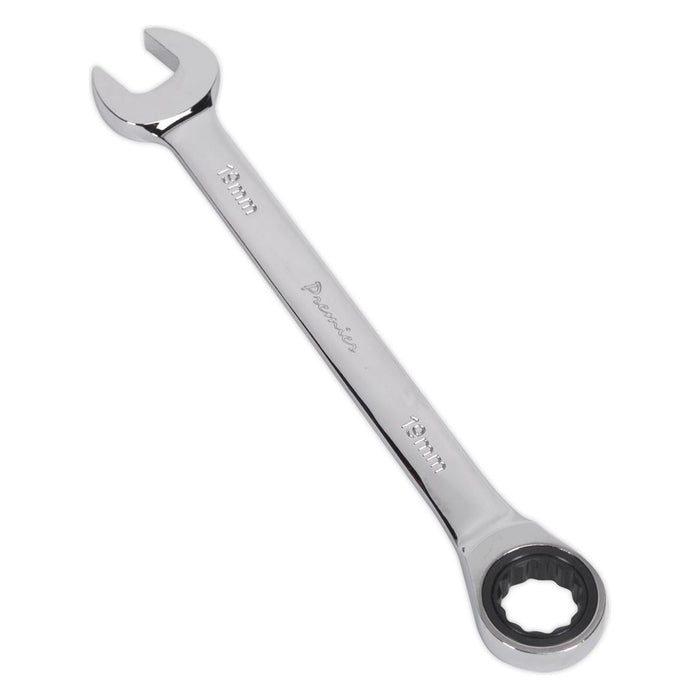 Sealey Ratchet Combination Spanner 19mm RCW19 Sealey - Town Tools 