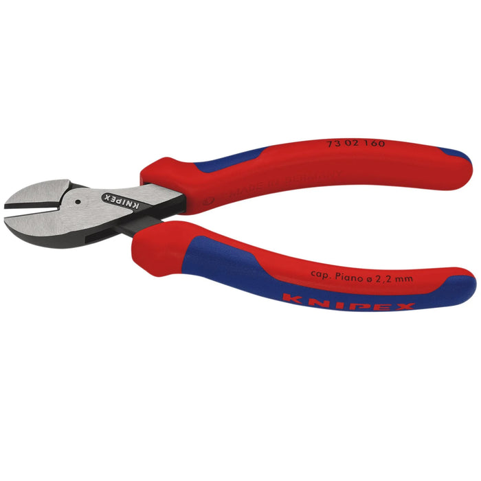 KNIPEX 73 02 160 X-Cut® Compact Diagonal Cutter high lever transmission with