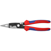 KNIPEX 13 92 200 Pliers for Electrical Installation with multi-component grips