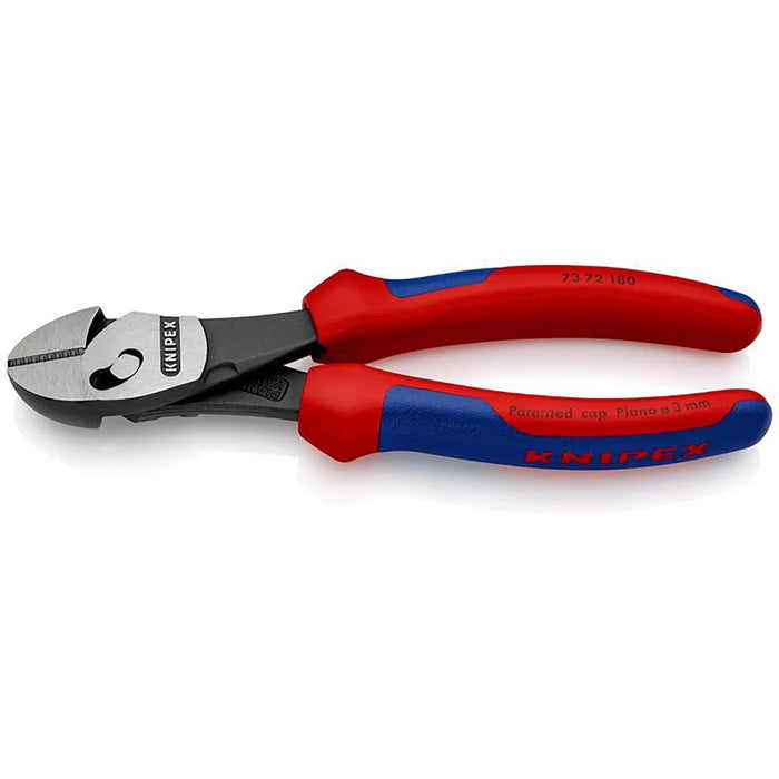 KNIPEX 73 72 180 TwinForce® High Performance Diagonal Cutter, 180mm