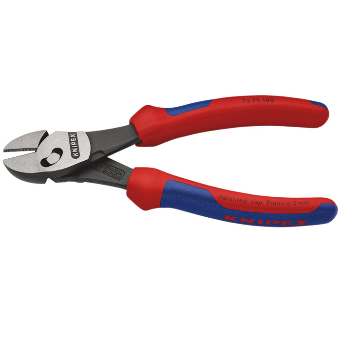 KNIPEX 73 72 180 TwinForce® High Performance Diagonal Cutter, 180mm