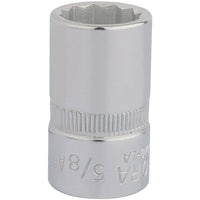 Elora Bi-Hexagon Socket, 1/2" Sq. Dr., 5/8" - 770-LA 5/8