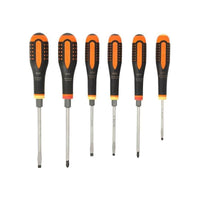 Bahco BE-9881TB ERGO™ Through Blade Screwdriver Set, 6 Piece