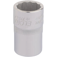 Elora Bi-Hexagon Socket, 1/2" Sq. Dr., 11/16" - 770-LA 11/16