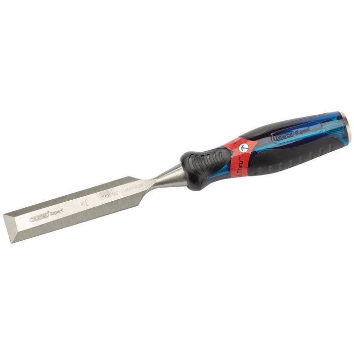 Draper Expert Soft Grip 'Pound Thru' Bevel Edge Wood Chisel, 25 x 140mm - DEPTWD