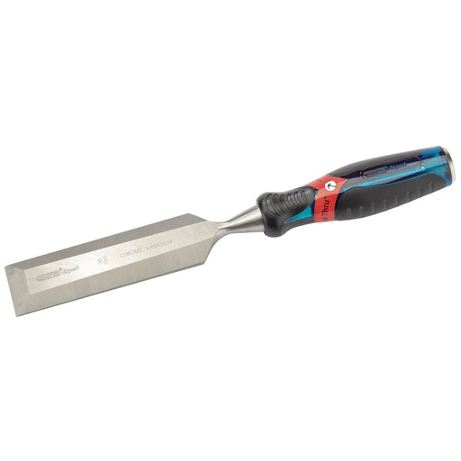 Draper Expert Soft Grip 'Pound Thru' Bevel Edge Wood Chisel, 38 x 140mm - DEPTWD