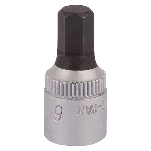 Draper Elora Hexagon Screwdriver Socket, 1/4" Sq. Dr., 6mm 11127 Draper - Town Tools 