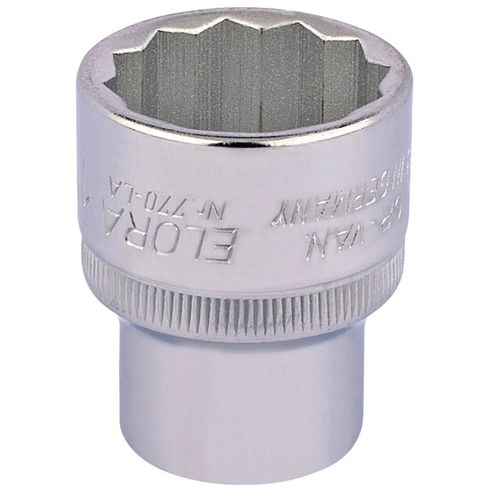 Elora Bi-Hexagon Socket, 1/2" Sq. Dr., 1" - 770-LA 1