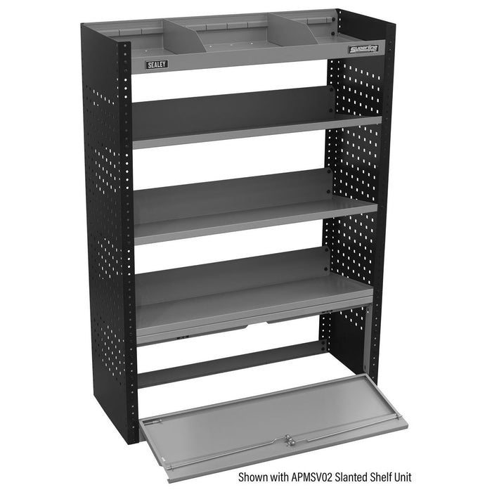 Sealey Modular Lockable Storage Door 845mm APMSV03 Sealey - Town Tools 