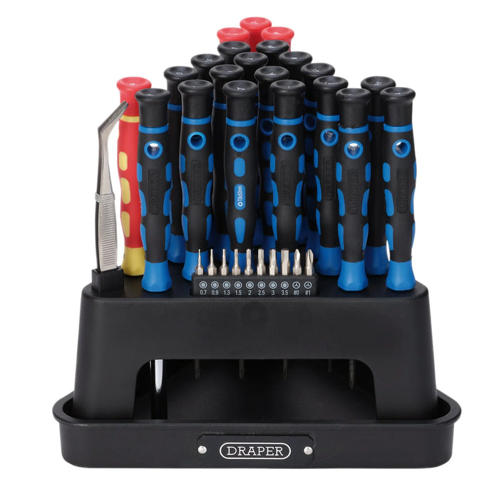 Draper Precision Screwdriver Set (52 Piece) - 865/P/52