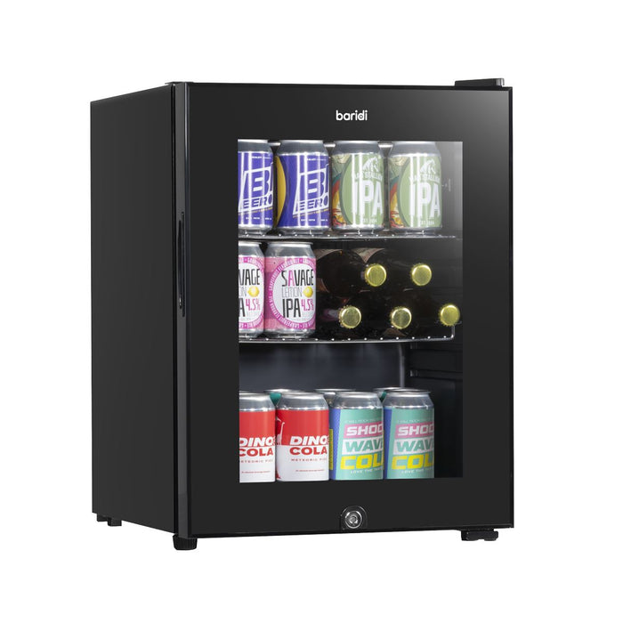 Baridi Mini Drinks Fridge 40L Capacity DH98 Baridi - Town Tools 