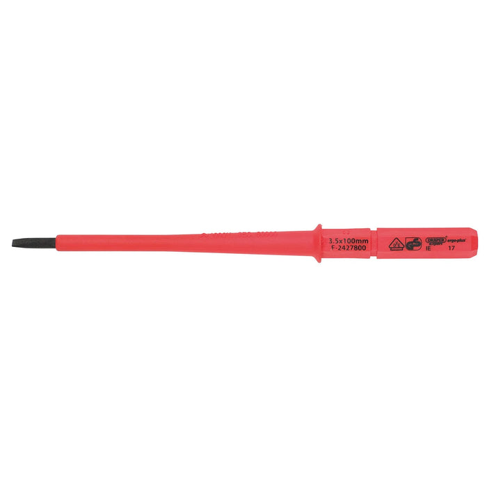 XP1000® VDE Plain Slot Interchangeable Screwdriver Blade, 3.5 x 100mm - 9651P