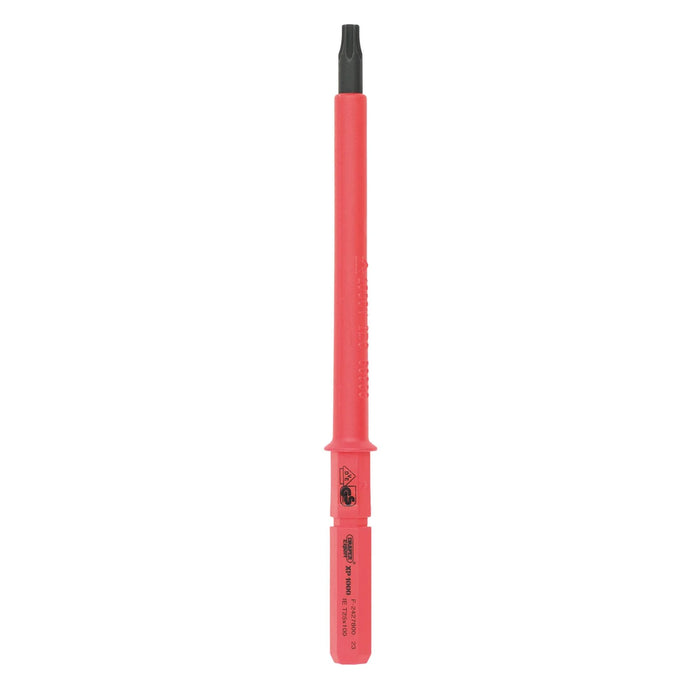 XP1000® VDE Draper TX-STAR® Interchangeable Screwdriver Blade, T25 x 100mm