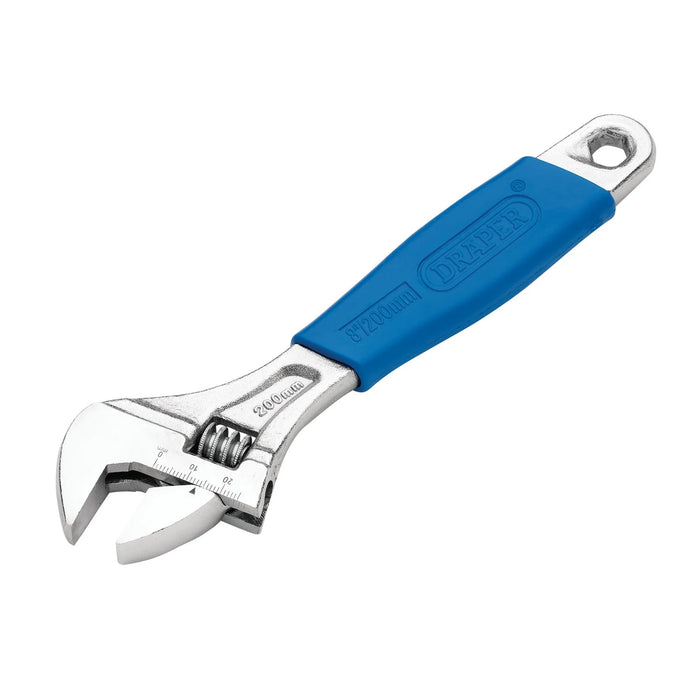 Draper Crescent-Type Adjustable Wrench, 200mm, 24mm - 380CD/SG