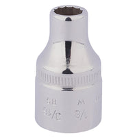 Elora Whitworth Bi-Hexagon Socket, 1/2" Sq. Dr., 1/8" - 770-LW 1/8