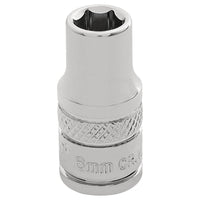 Draper HI-TORQ 6 Point Socket, 1/4" Sq. Dr., 6.0mm 32453