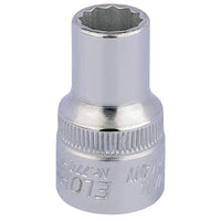 Elora Whitworth Bi-Hexagon Socket, 1/2" Sq. Dr., 3/16" - 770-LW 3/16