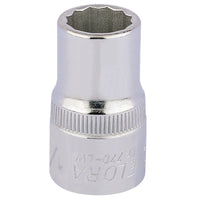 Elora Whitworth Bi-Hexagon Socket, 1/2" Sq. Dr., 1/4" - 770-LW 1/4