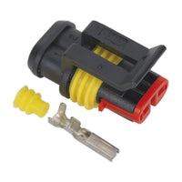 Sealey Superseal Female Connector 2-Way Pack of 5 SSC2F