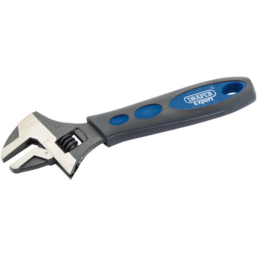 Draper Expert Soft Grip Crescent-Type Adjustable Wrench, 150mm, 19mm - AWSG