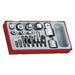 Teng Tools Socket Adaptor Set TT1 17 Pieces Teng Tools - Town Tools 