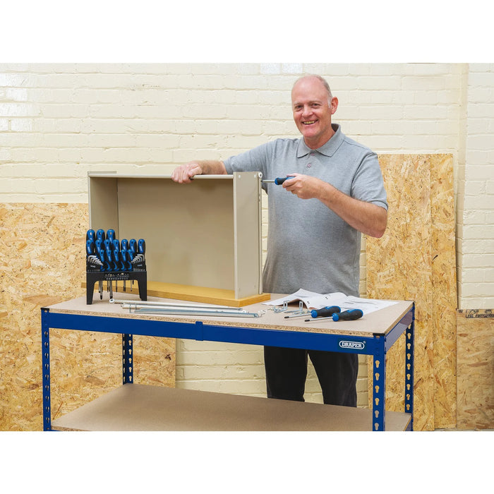 Draper Steel Workbench, 1200 x 600 x 900mm - WB1200