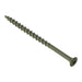 Forgefix Decking Screw Pozi Compatible ST Green Anti-Corrosion 4.5 x 75mm Box 200 ForgeFix - Town Tools