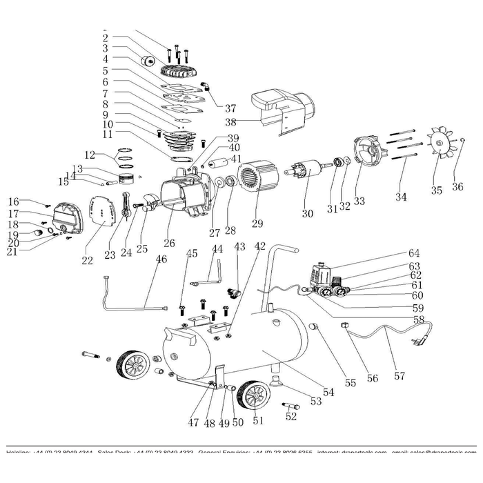 Draper Drain Valve CDA25/207-65