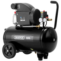 Draper 230V 50L Direct Drive Air Compressor, 1.5kW/2HP - DA50/207