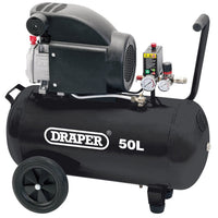 Draper Direct Drive Oiled Air Compressor, 50L, 1.5kW 24981