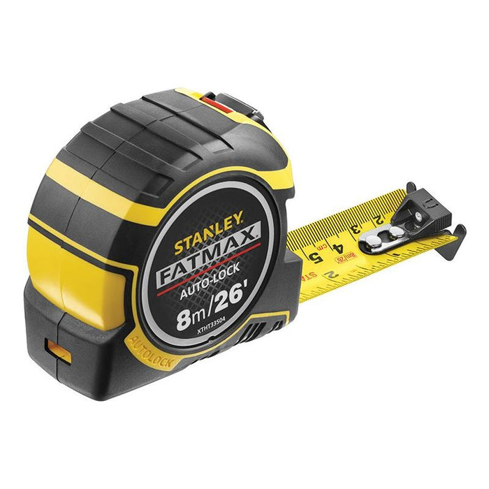 Stanley® Hand Tools FatMax® Autolock Pocket Tape 8m/26ft (Width 32mm) STANLEY® Hand Tools - Town Tools