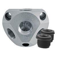 Sealey Wall box 3 x 1/2" BSP Connection CAS12WB
