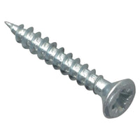 Forgefix Multi-Purpose Pozi Compatible Screw CSK ST ZP 3.5 x 30mm Box 200