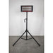Sealey Infrared Quartz Heater with Tripod Stand 230V 1.2kW IR12CT Sealey - Town Tools 