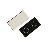 Tool Connection Natural Cable Tie Self-Adhesive Mounts 22mm 100pc 30344