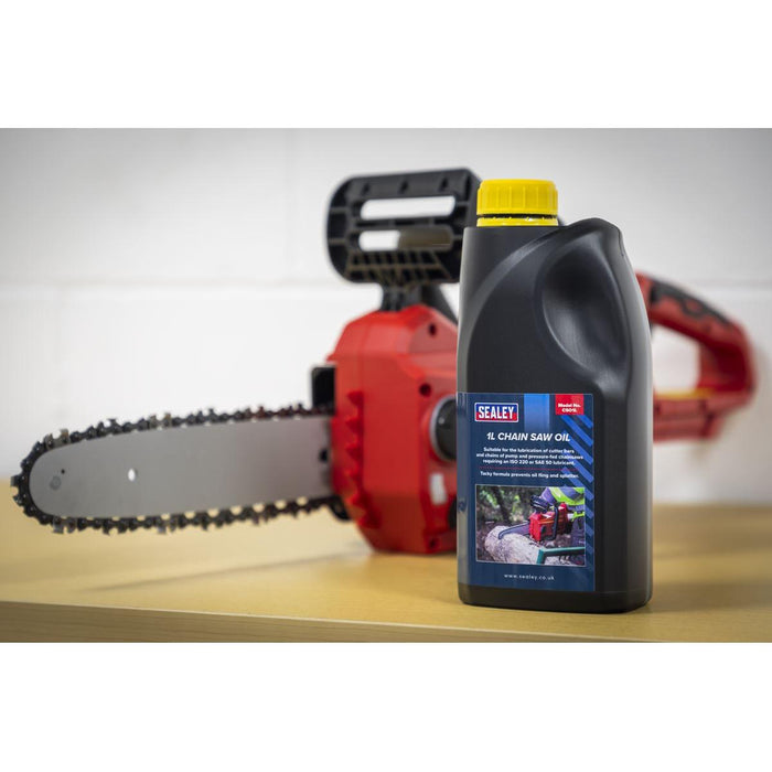 Sealey Chainsaw Oil 1L CSO1L Sealey - Town Tools 