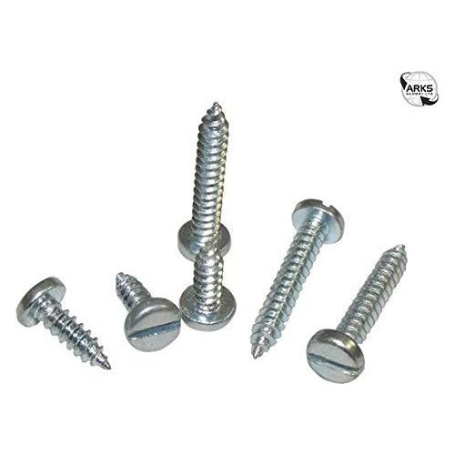 Wot-Nots Screw Self Tap Slotted - 3/4in. x Size 12 - Pack of 4 Wot-Nots - Town Tools 