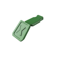 KNIPEX 00 61 10 CG ColorCode Clips Green (10 Pieces), 122mm - 00 61 10 CG
