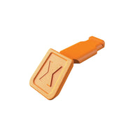 KNIPEX 00 61 10 CO ColorCode Clips Orange (10 Pieces), 122mm - 00 61 10 CO