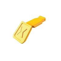 KNIPEX 00 61 10 CY ColorCode Clips Yellow (10 Pieces), 122mm - 00 61 10 CY