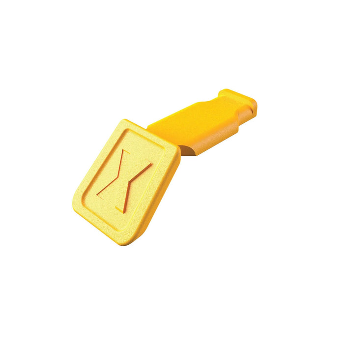 KNIPEX 00 61 10 CY ColorCode Clips Yellow (10 Pieces), 122mm - 00 61 10 CY