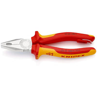 KNIPEX 03 06 180 T BK Combination Pliers, 180mm - 03 06 180 T BK